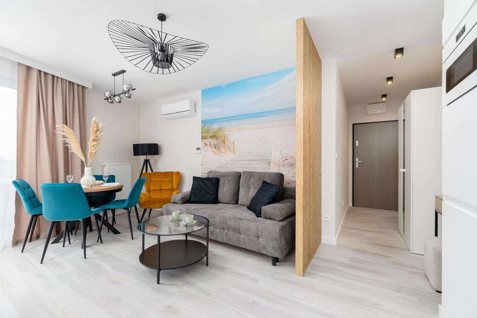 Apartment Eleganckie Blisko Plazy W Niechorzu Z Klimatyzacja W Salonie I Parkingiem By Renters