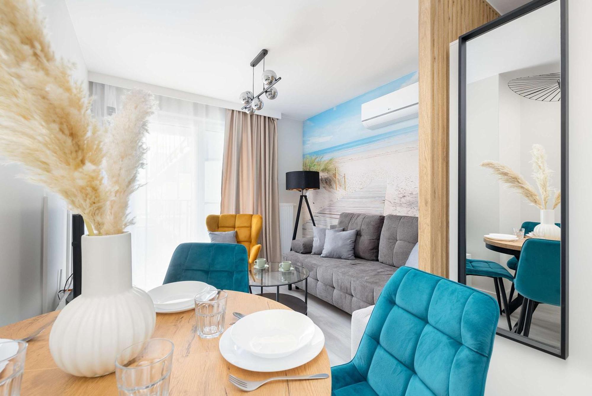 Apartment Eleganckie Blisko Plazy W Niechorzu Z Klimatyzacja W Salonie I Parkingiem By Renters