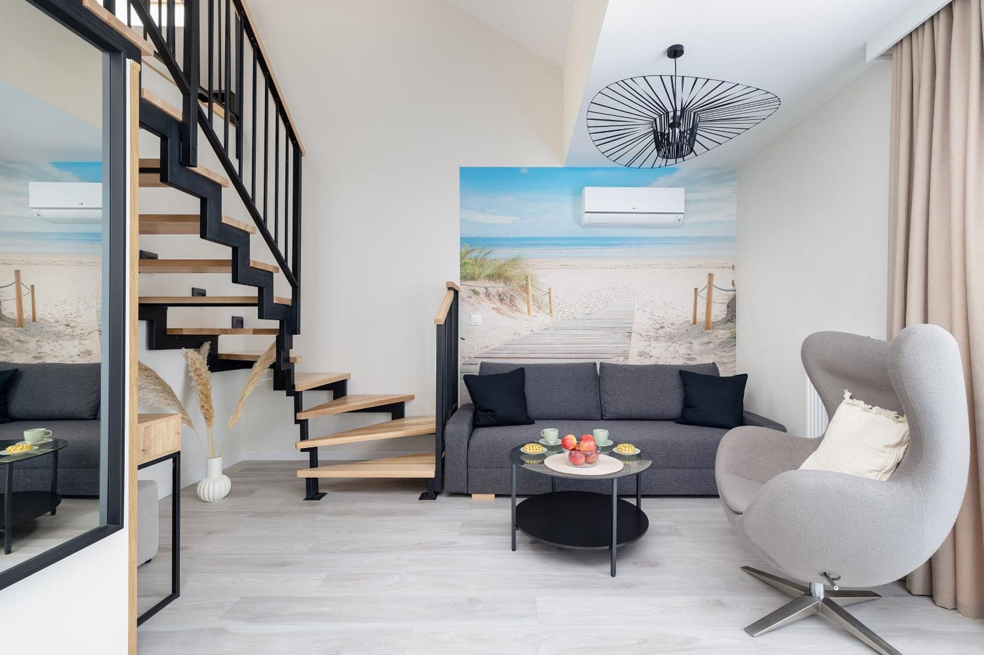 Apartment Eleganckie Blisko Plazy W Niechorzu Z Klimatyzacja W Salonie I Parkingiem By Renters *