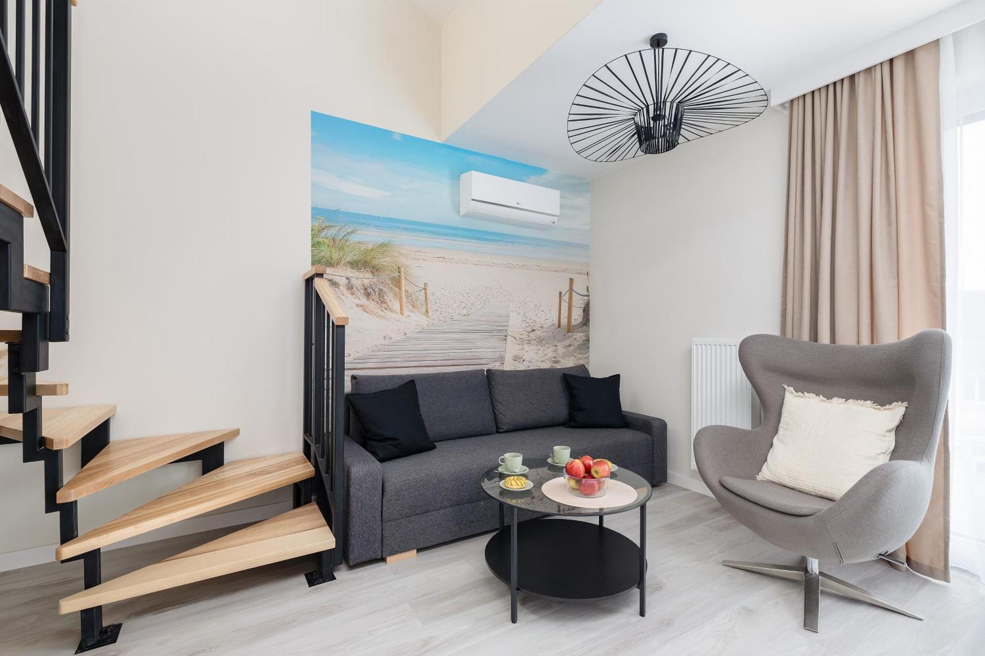 Apartment Eleganckie Blisko Plazy W Niechorzu Z Klimatyzacja W Salonie I Parkingiem By Renters Niechorze