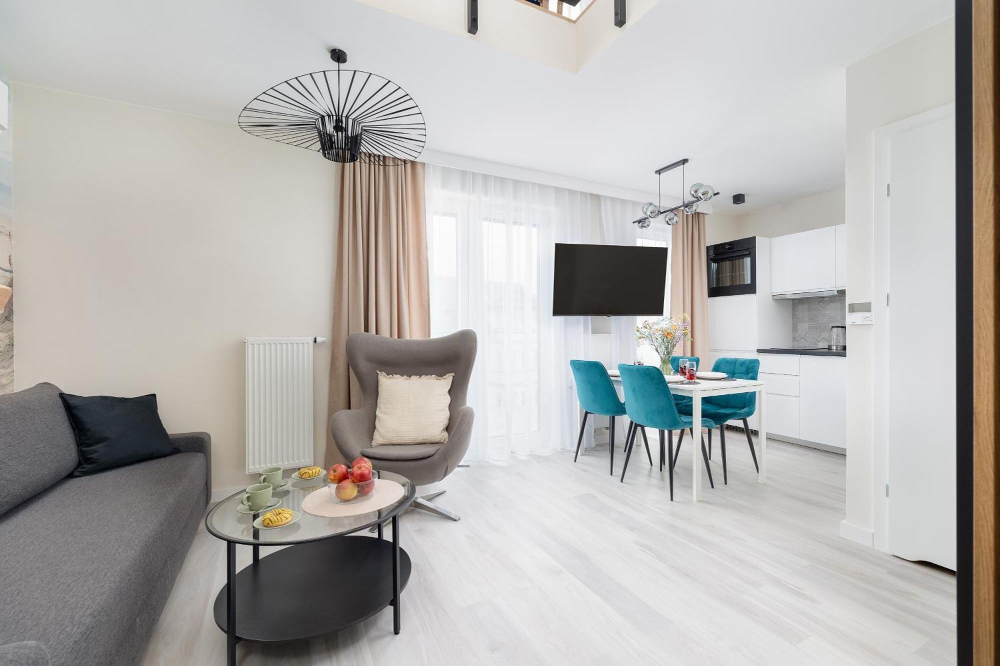 Eleganckie Blisko Plazy W Niechorzu Z Klimatyzacja W Salonie I Parkingiem By Renters Apartment